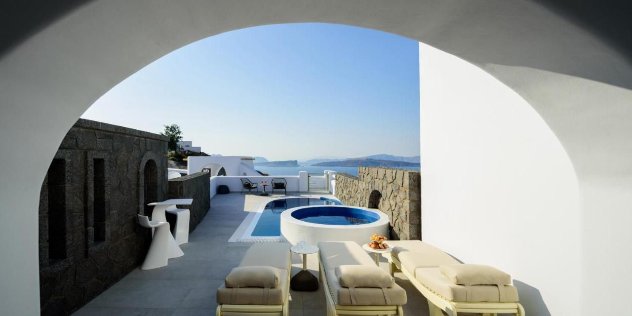 Acro Blue Luxury Villas Akrotírion 外观 照片